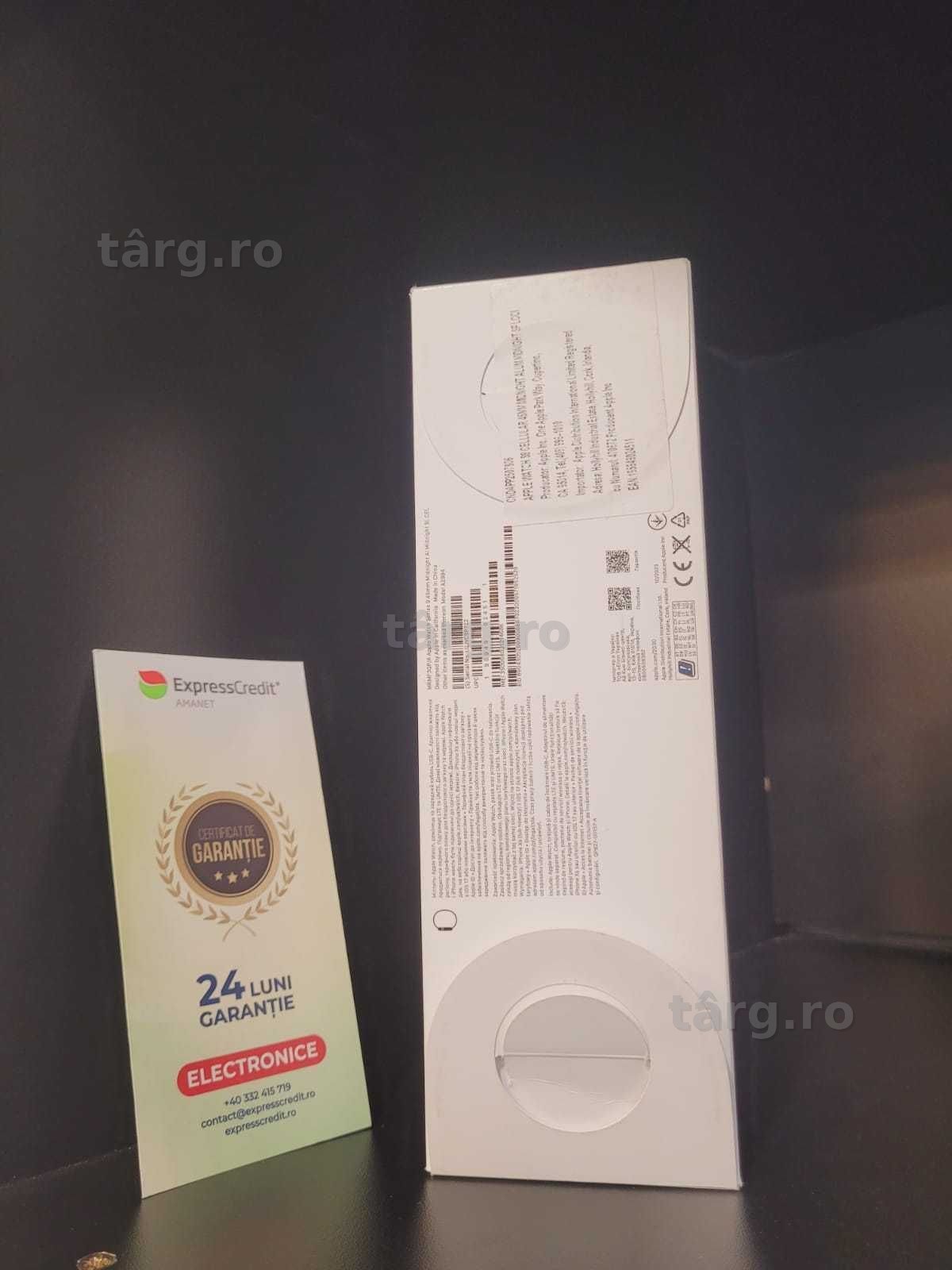 Apple Seria 9 45mm Cellular 95% (Iulius Mall)(B-6761) Garantie 2 ani! 2