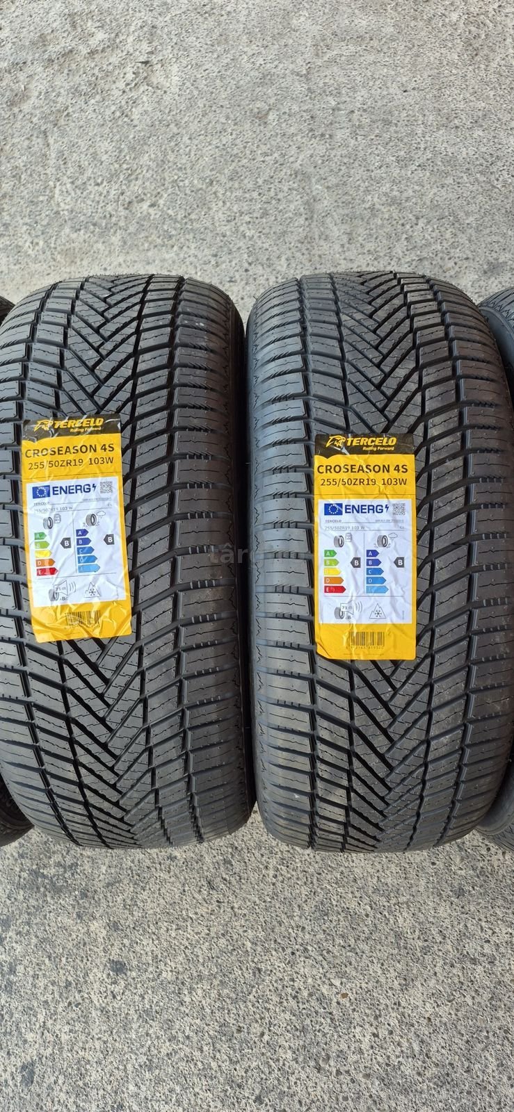 4 anvelope M+S noi Tercelo 255/50/19,dot 2025.Pretul este pe bucata. 2