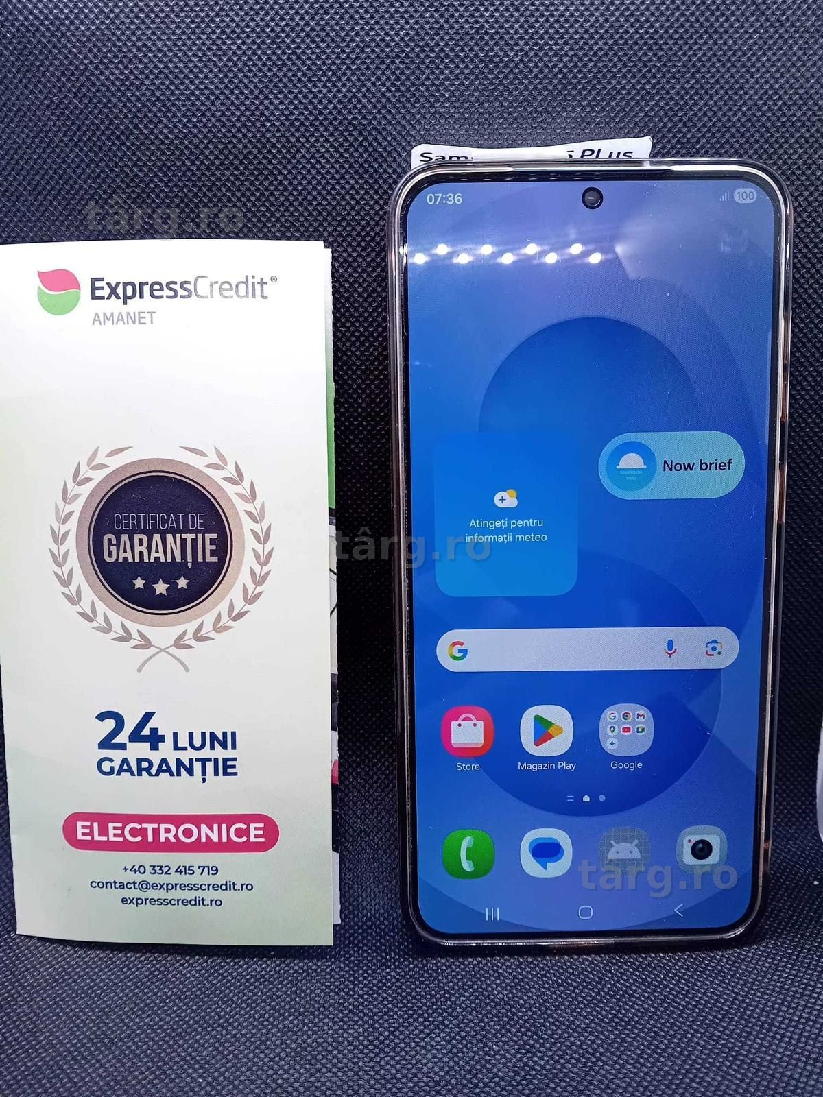 Samsung S25 Plus 5G 12GB/256GB (B.25714 AG31 Barboi) Garantie 2 ani!