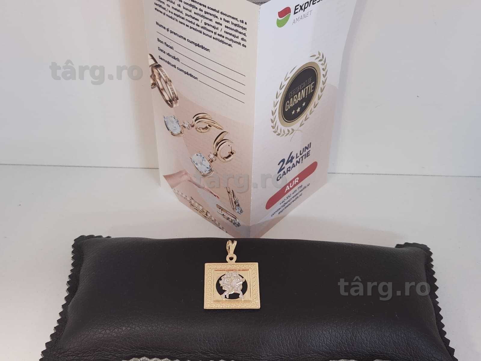 Medalion aur 14k 2.87g( b68436.7/AG2 Tudor)- Garantie 2 ani! 4