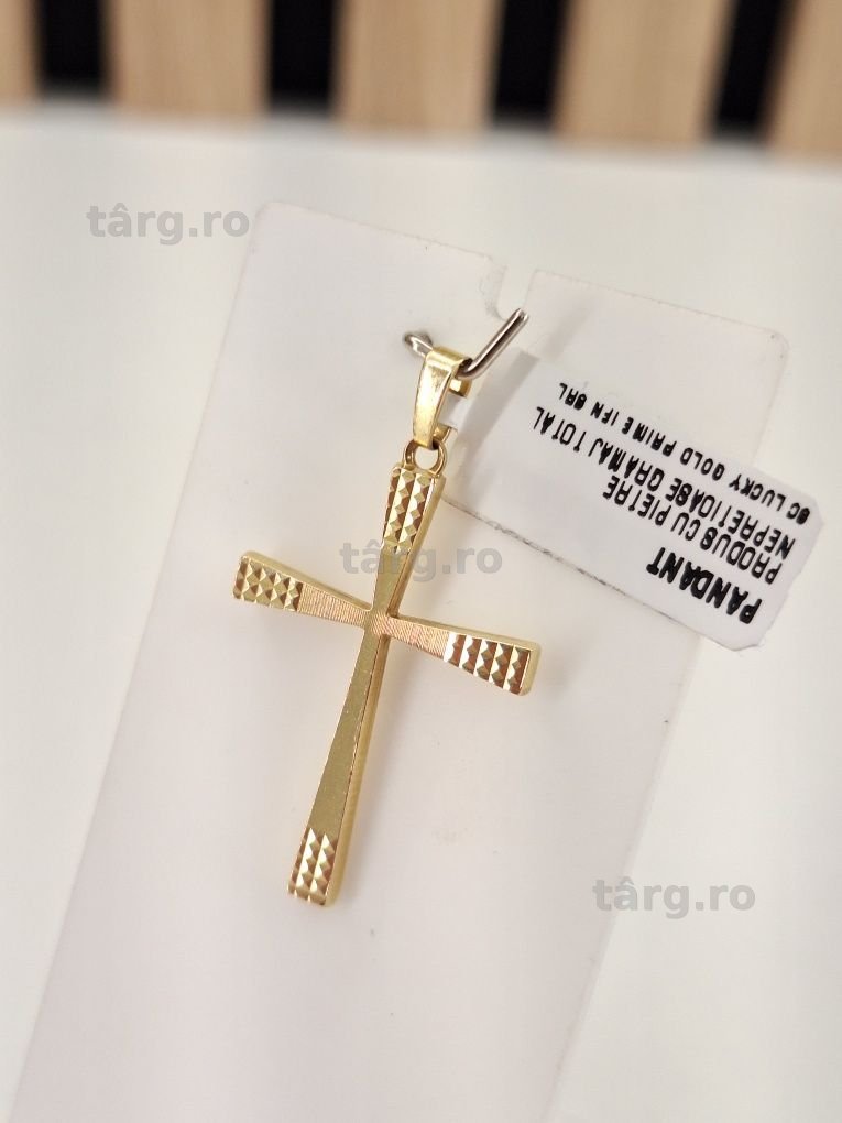Cruce Aur 14K 2,34 Gr 3,5 cm Lungime #51530
