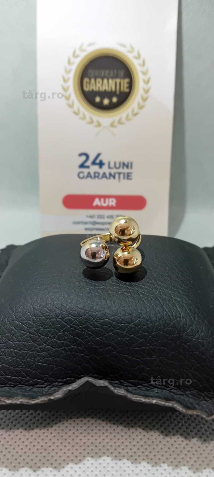 Inel Aur 14K (Ag18 Tutora b.28542) Garantie 2 ani! 2