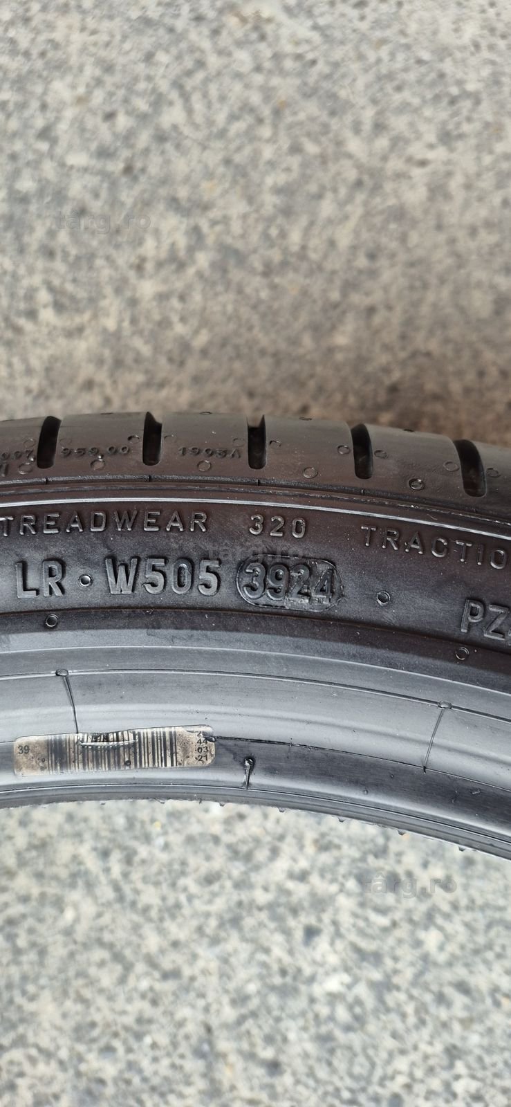 4 anvelope vara runflat noi Pirelli 225/40/20,dot 2024.Pretul este pe bucata. 8