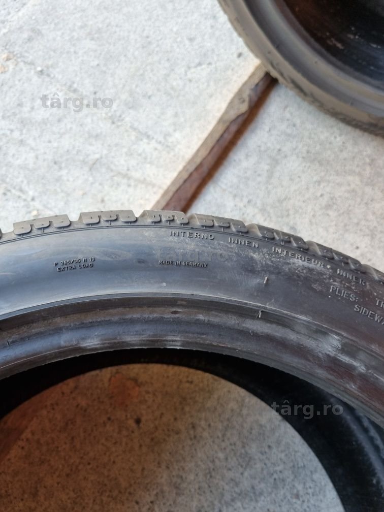 2 anvelope iarna ca si noi PIRELLI 285/35/19 dot 2019 pret per bucata 5