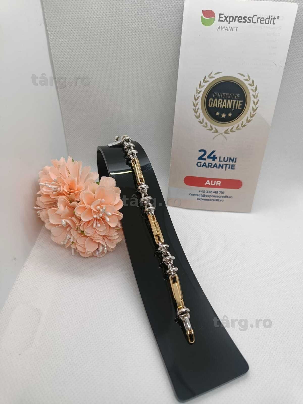 Bratara aur 14K 7.15g (Ag16 Moldova b33071) - Garantie 2 ani!