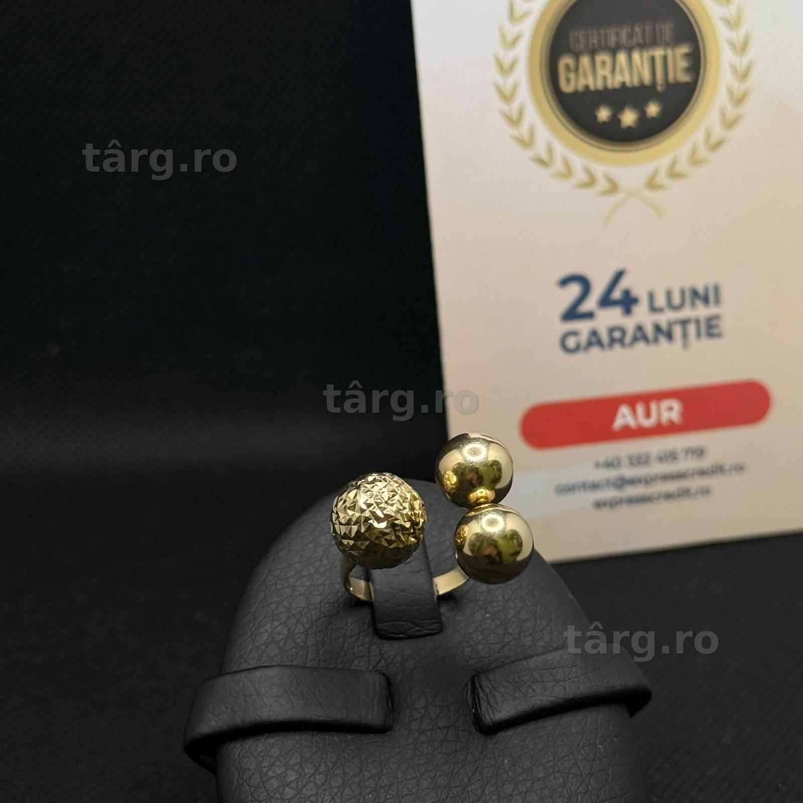 Inel aur 14K 4g (AG15 Gara 1 B33546.1) Garantie 2 ani!