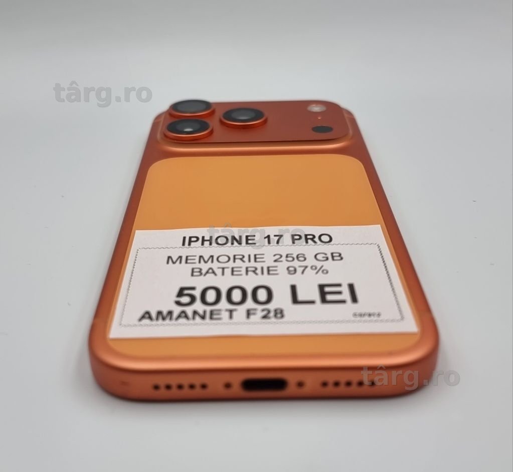 Amanet F28: Iphone 17 PRO 256 GB