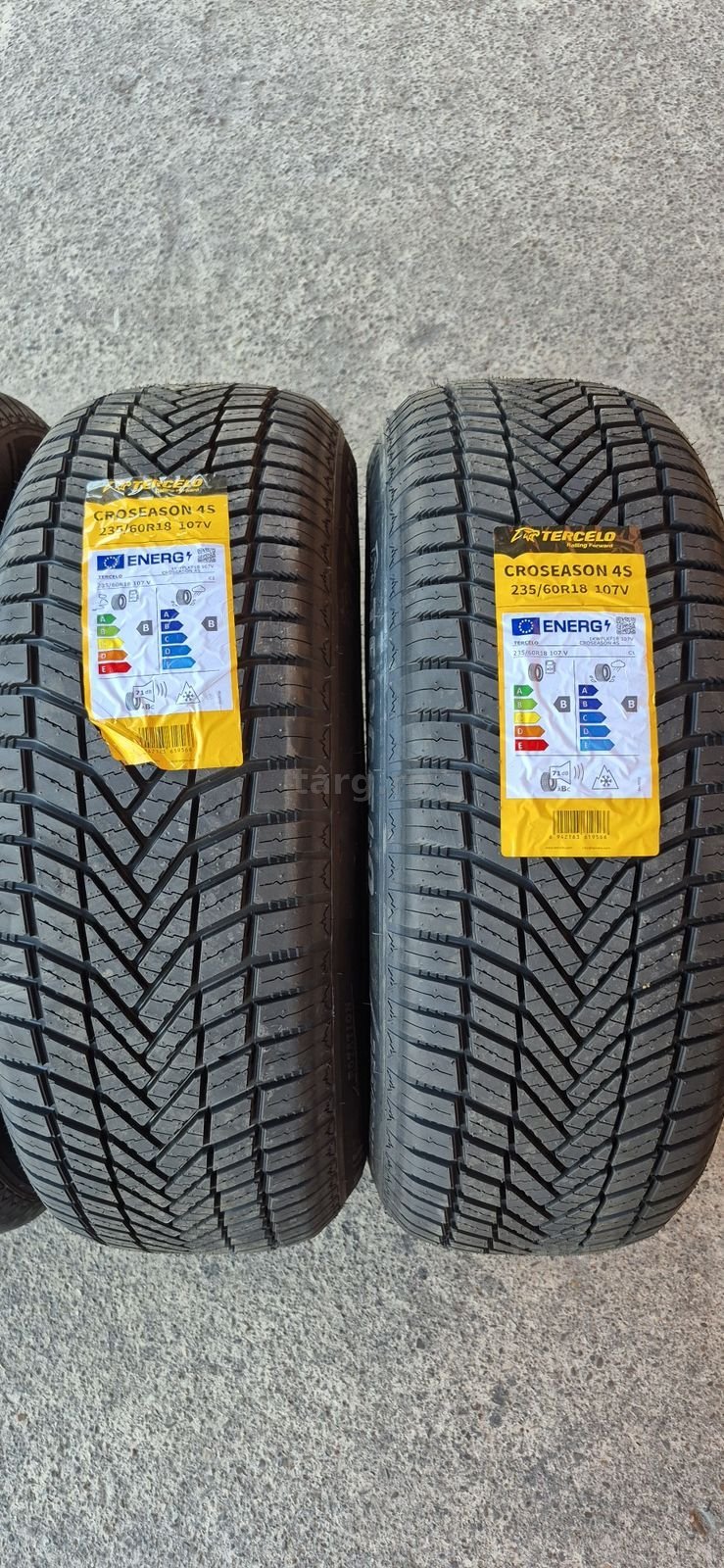 4 anvelope M+S noi Tercelo 235/60/18,dot 2026.Pretul este pe bucata. 2