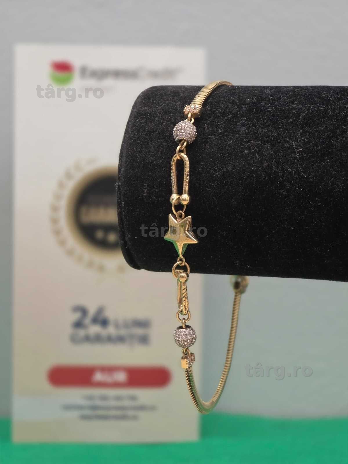 Bratara aur 14K 7.60g [Ag45 Bacau1 B.34540.1.35]