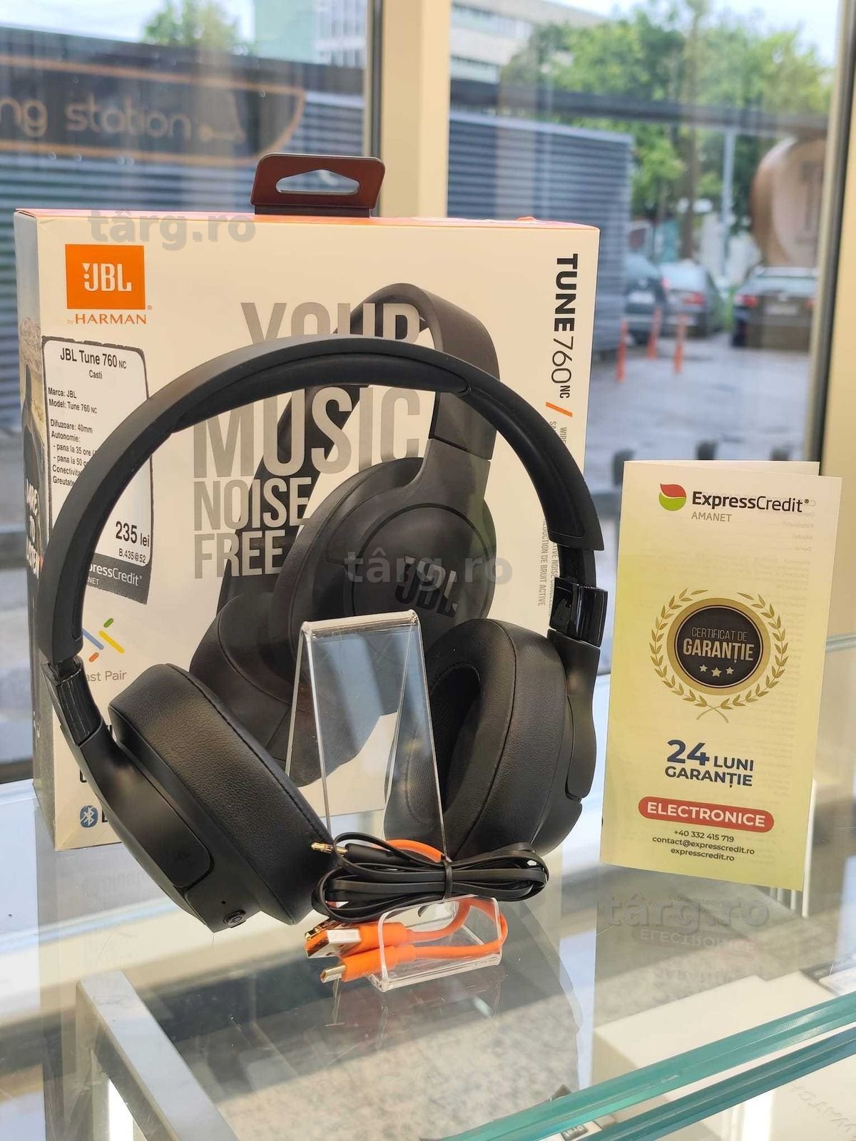 Casti JBL Tune 760NC (Iulius Mall)(B-435) Garantie 2 ani!