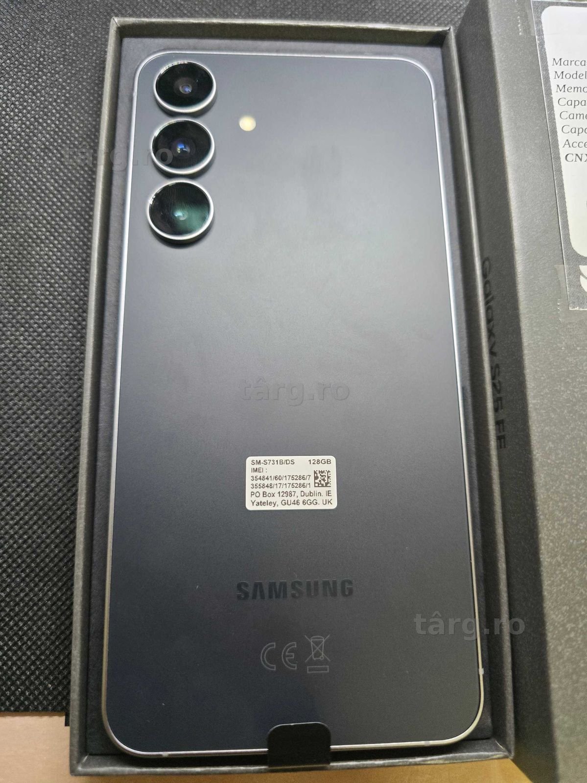 Telefon Samsung S25 FE CNX (Ag29 Siraj b.35159) Garantie 2 ani 2