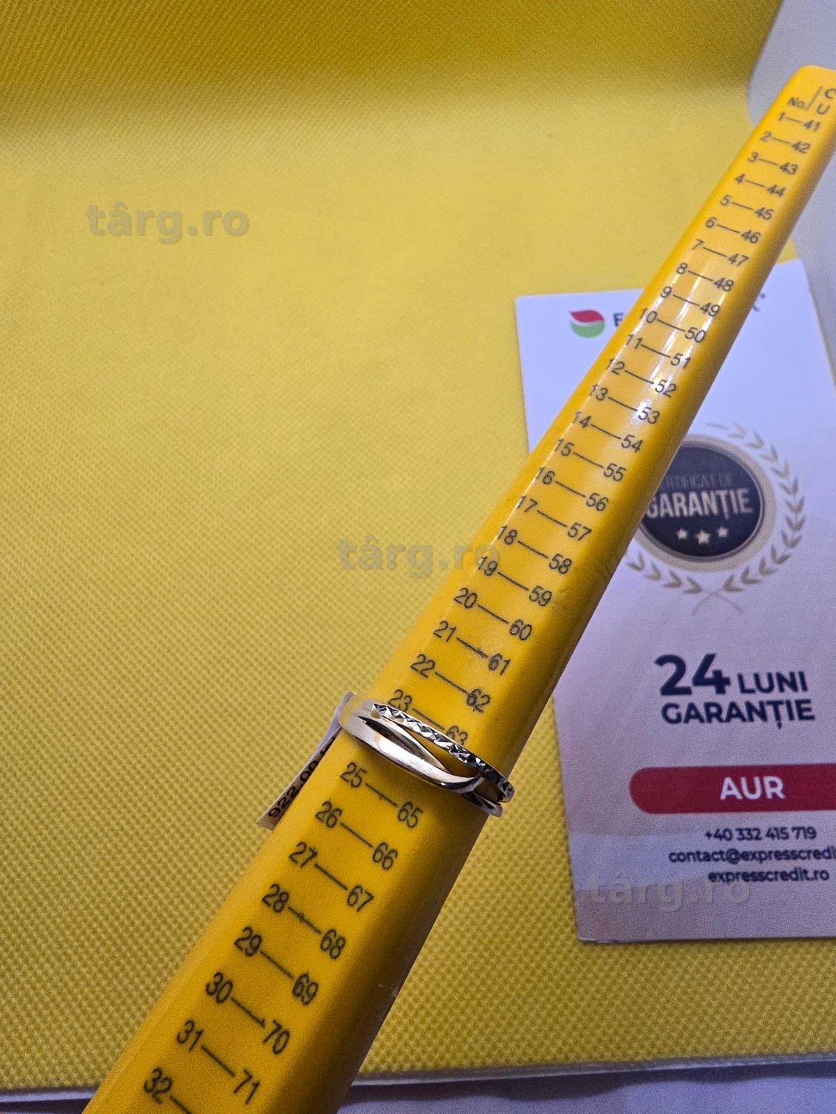 Inel de aur 14k (Ag29 Siraj b.33585.2) Garantie 2 ani