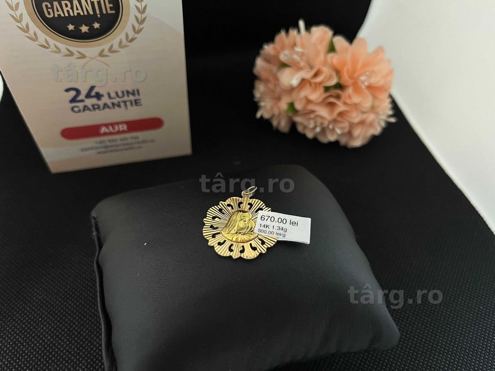 Pandantiv Aur 14k 1.34g (AG16 Moldova b33169.8)-Garantie 2 ani! 3