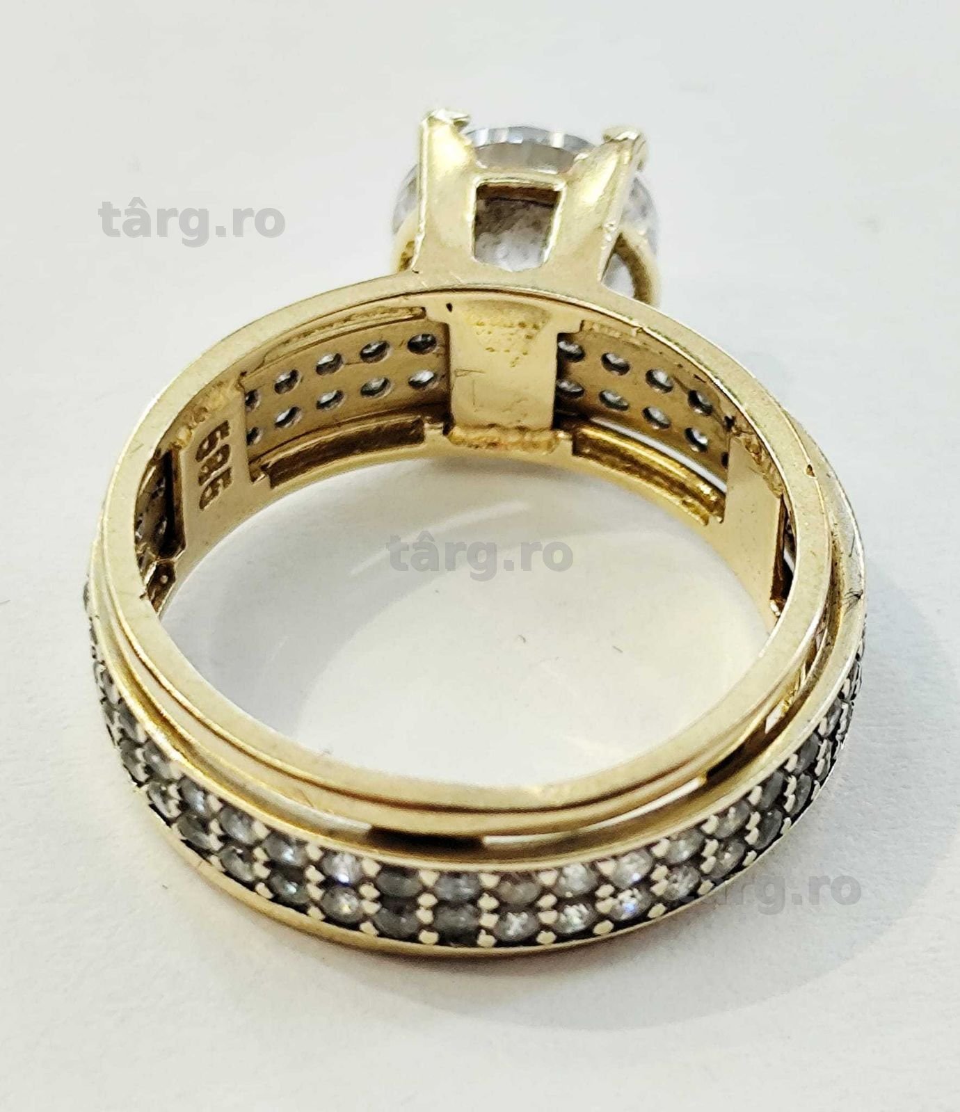 Inel aur 14 K 4.26gr (AG35 B 28501.5/3 Garantie 2 ani ! 4