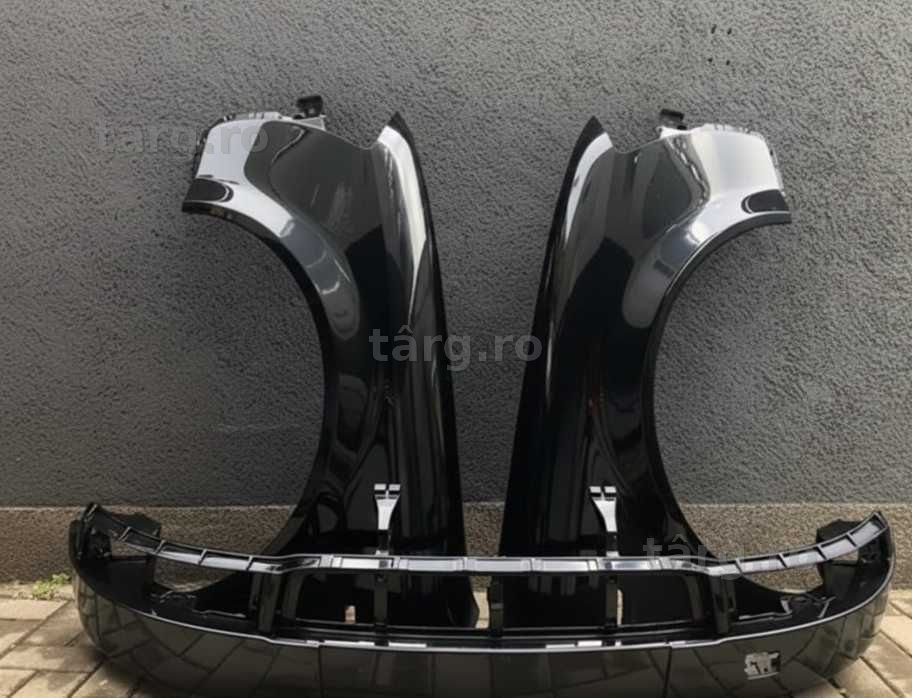 Bara & Aripa Fata Dreapta + Stanga Audi A4 B6 2000-2004 Vopsita Negru