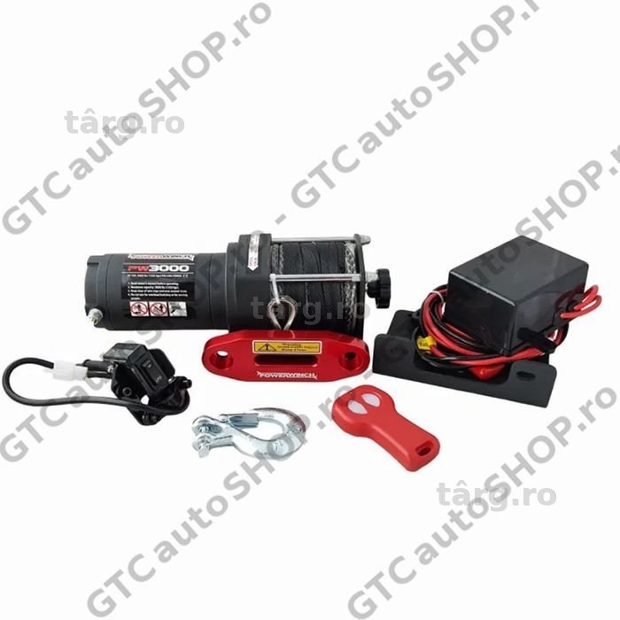 Troliu Kangaroo K3000 ATV cablu sintetic