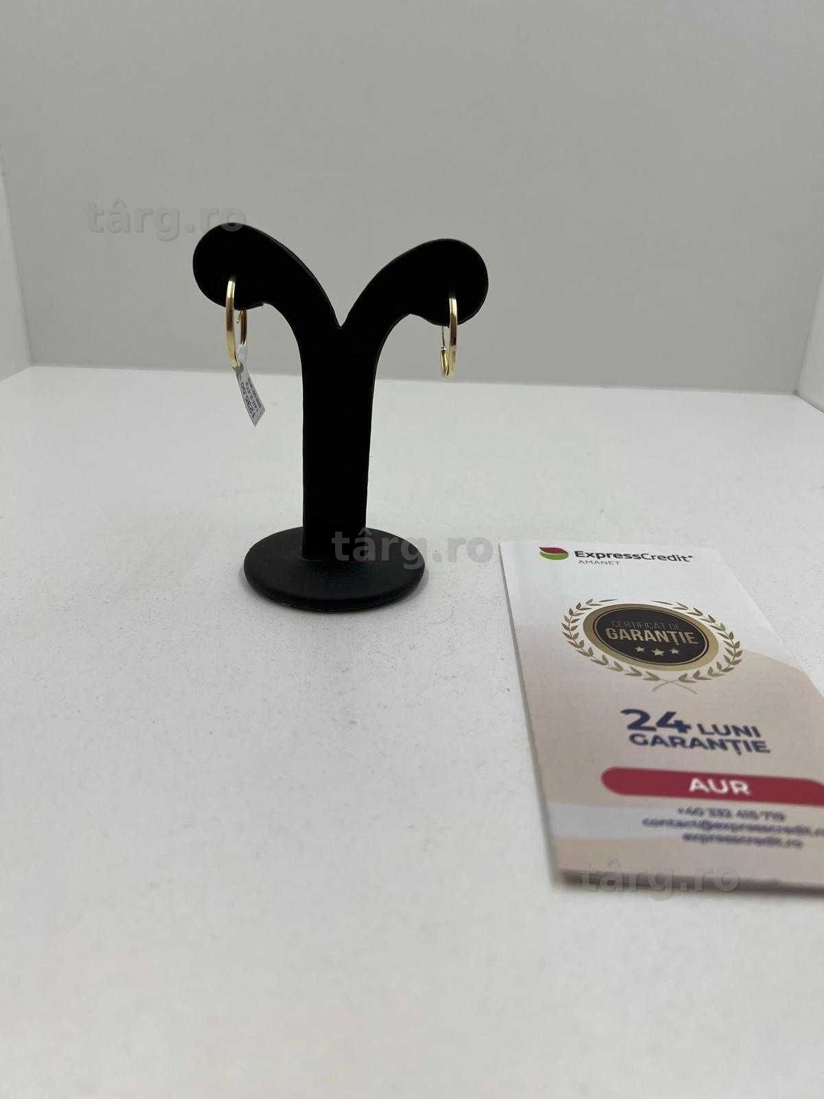 Cercei Aur 14K 2.47g (Ag25 Belvedere B.43348.1) Garantie 2 ani!