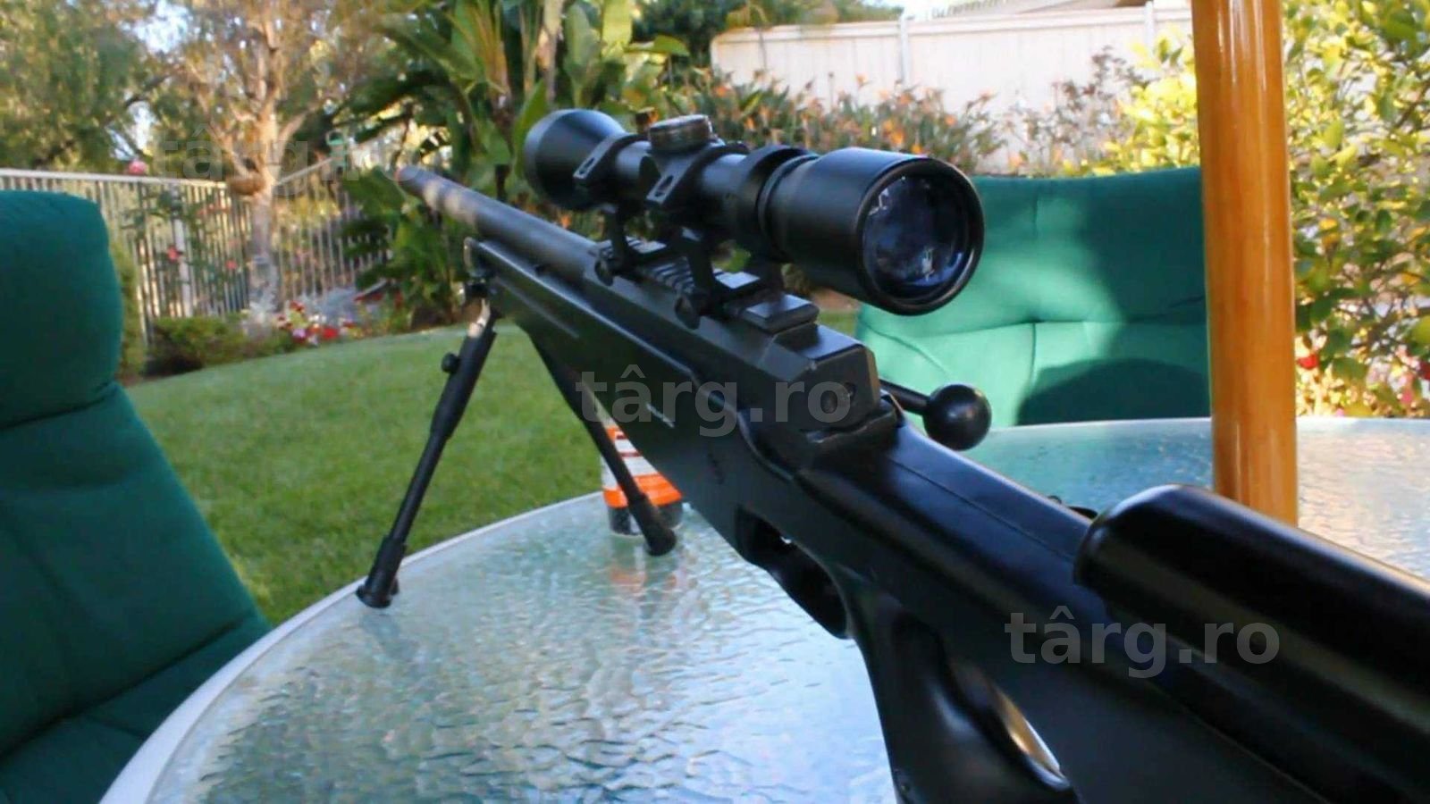 Pusca FULL METAL - (Awp CSGO) Airsoft PERFECTA Aer Comprimat Co2 Arc