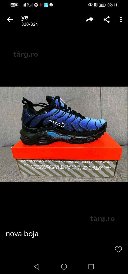 Nike air max tn 5 culori disponibile 5