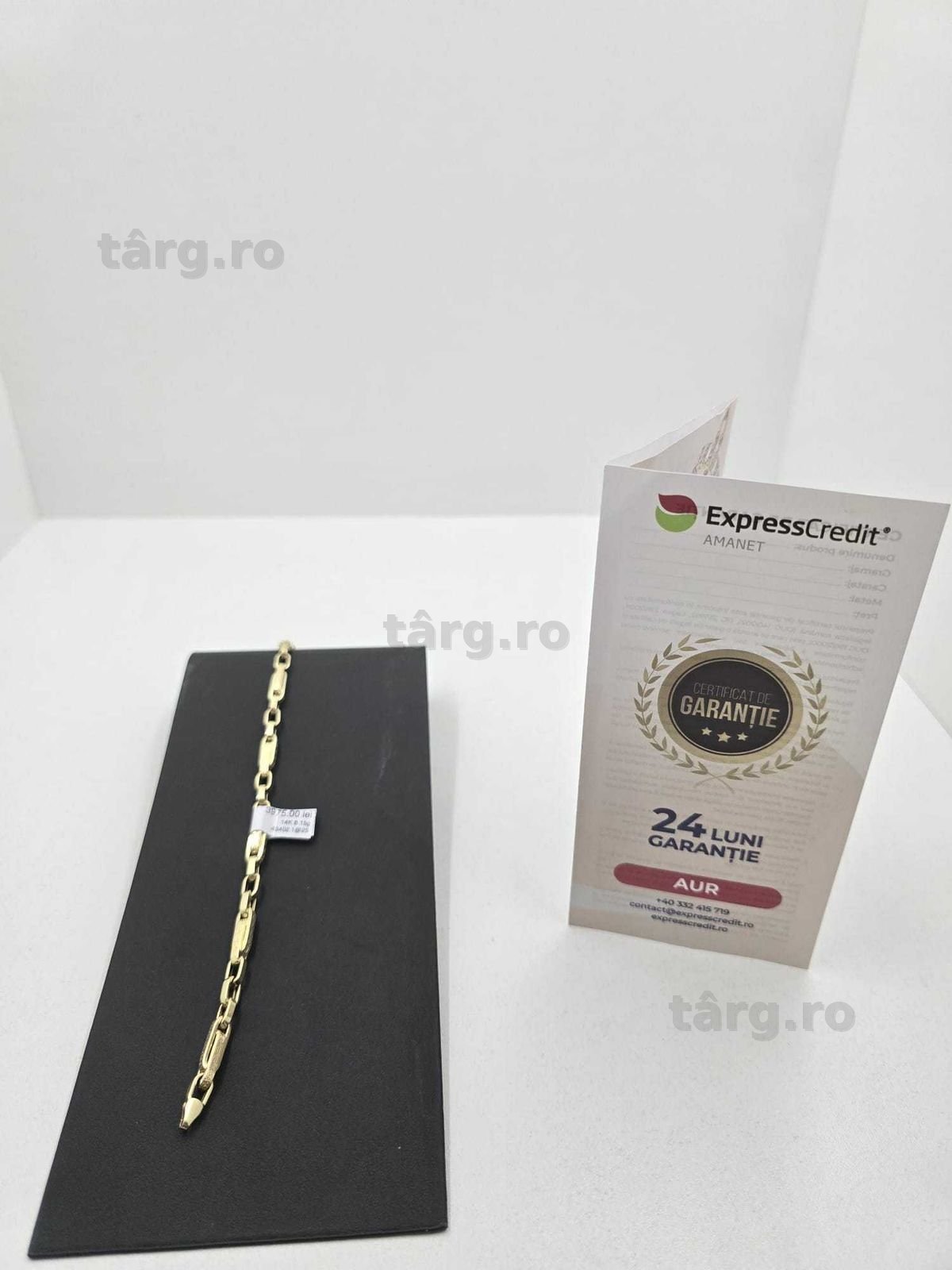 Bratara aur 14K 8.15gr (Ag25 Belvedere B.43402.1)-Garantie 2 Ani!