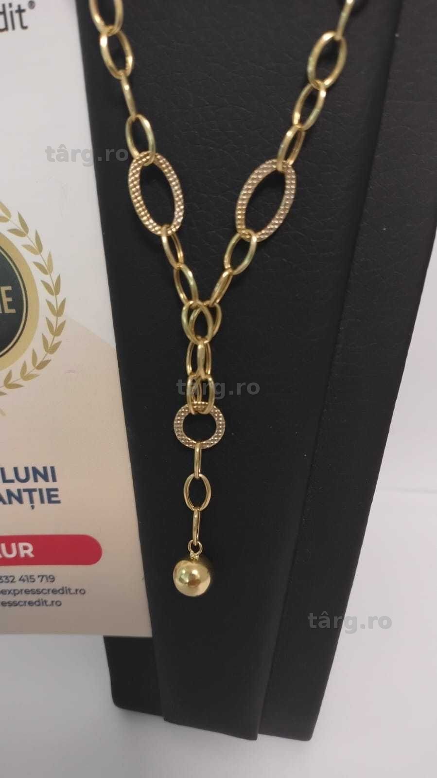 (AG 35) Lant aur 14K 8.22 gr B.33814 /Vanzare in agentie / 4010 lei 2