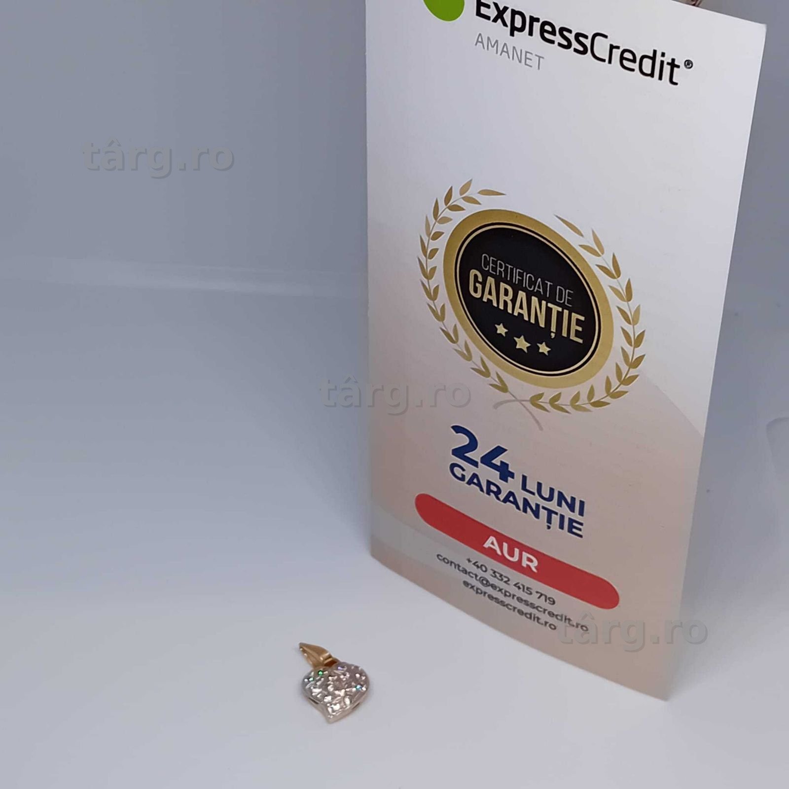 Pandantiv Aur 18K 2.54g (AG4 Dacia B.51844) Garantie 2 ani