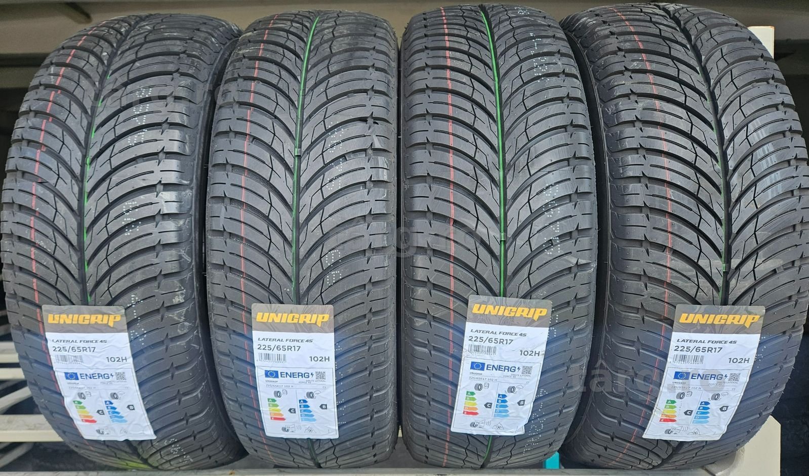225/65 R17, 102H, UNIGRIP Lateral Force 4S, Anvelope All Season M+S