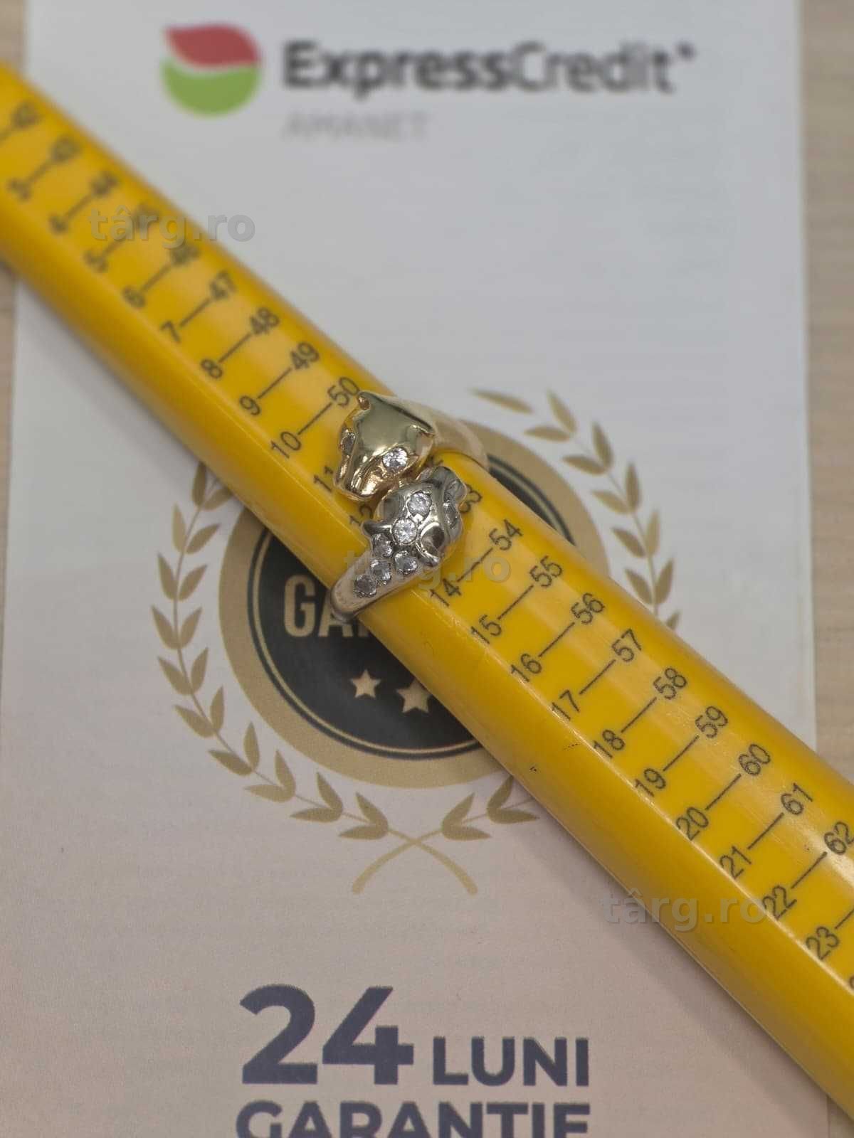 Inel aur 14K 4.51g [Ag45 Bacau1 B.5294.2] 2