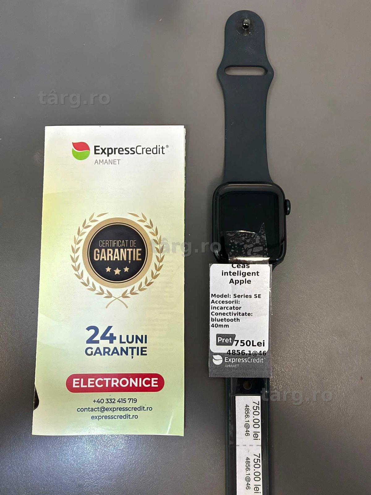 (AG46) Apple Watch SE Series  40mm* 2 ani garantie* B.4856