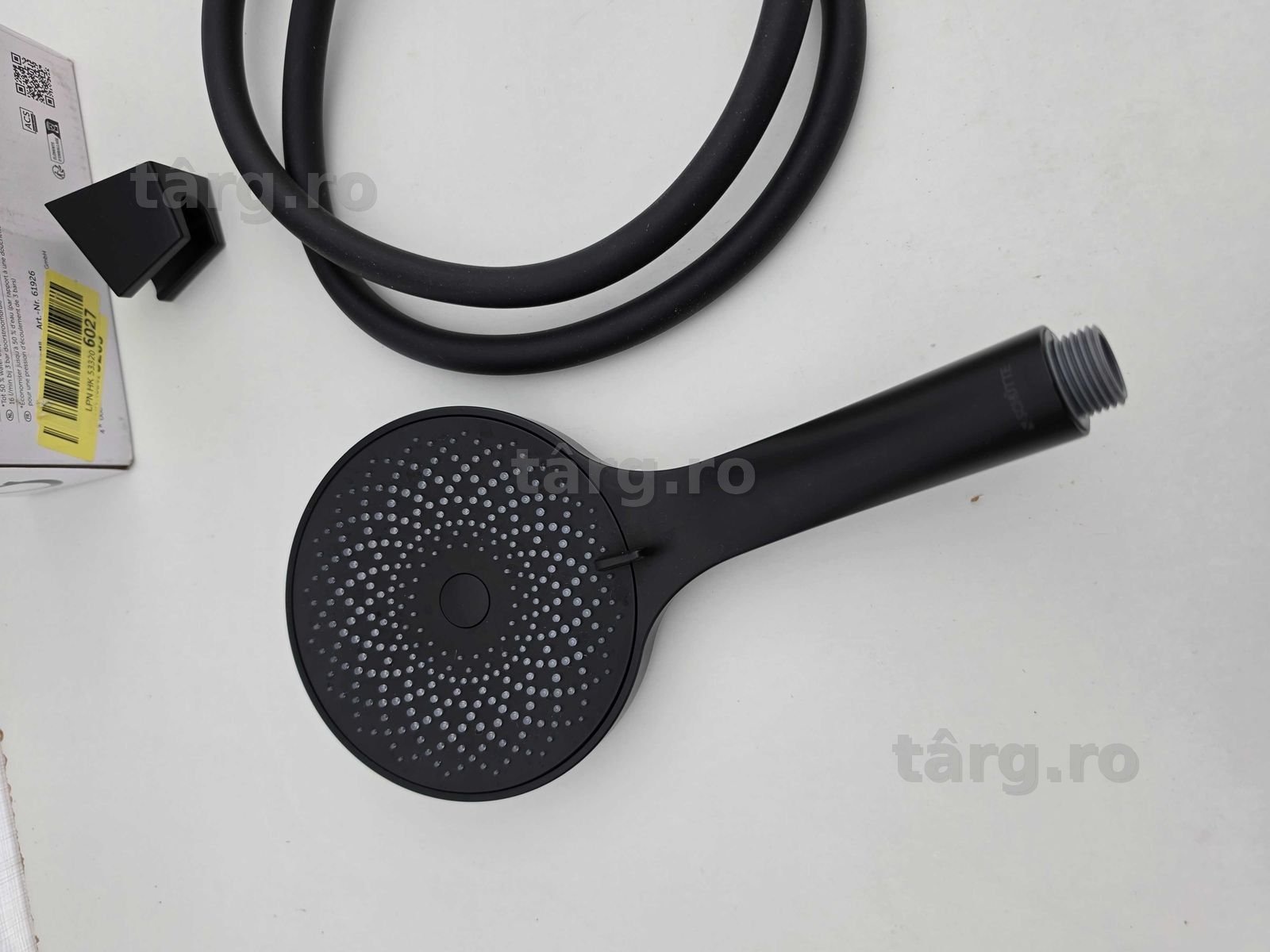 SCHUTTE Para de dus + furtun negru 3