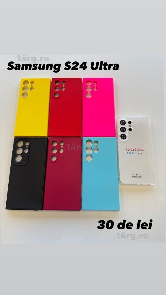 Folie, Husa, Incarcator, Cablu Samsung S24 Ultra