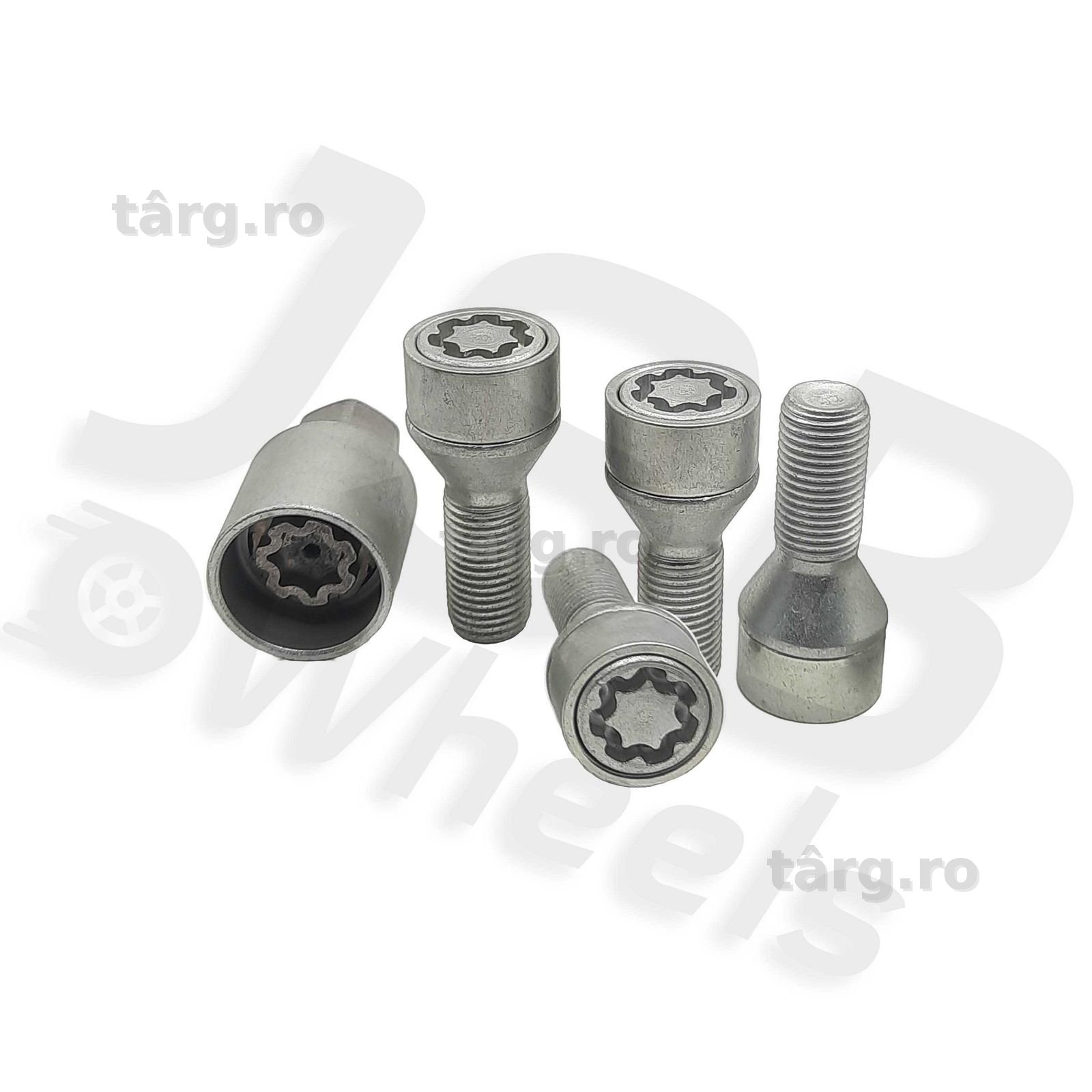 Set prezoane antifurt Starlock M14x1.5 VW, Seat, Skoda, Audi, Mercedes