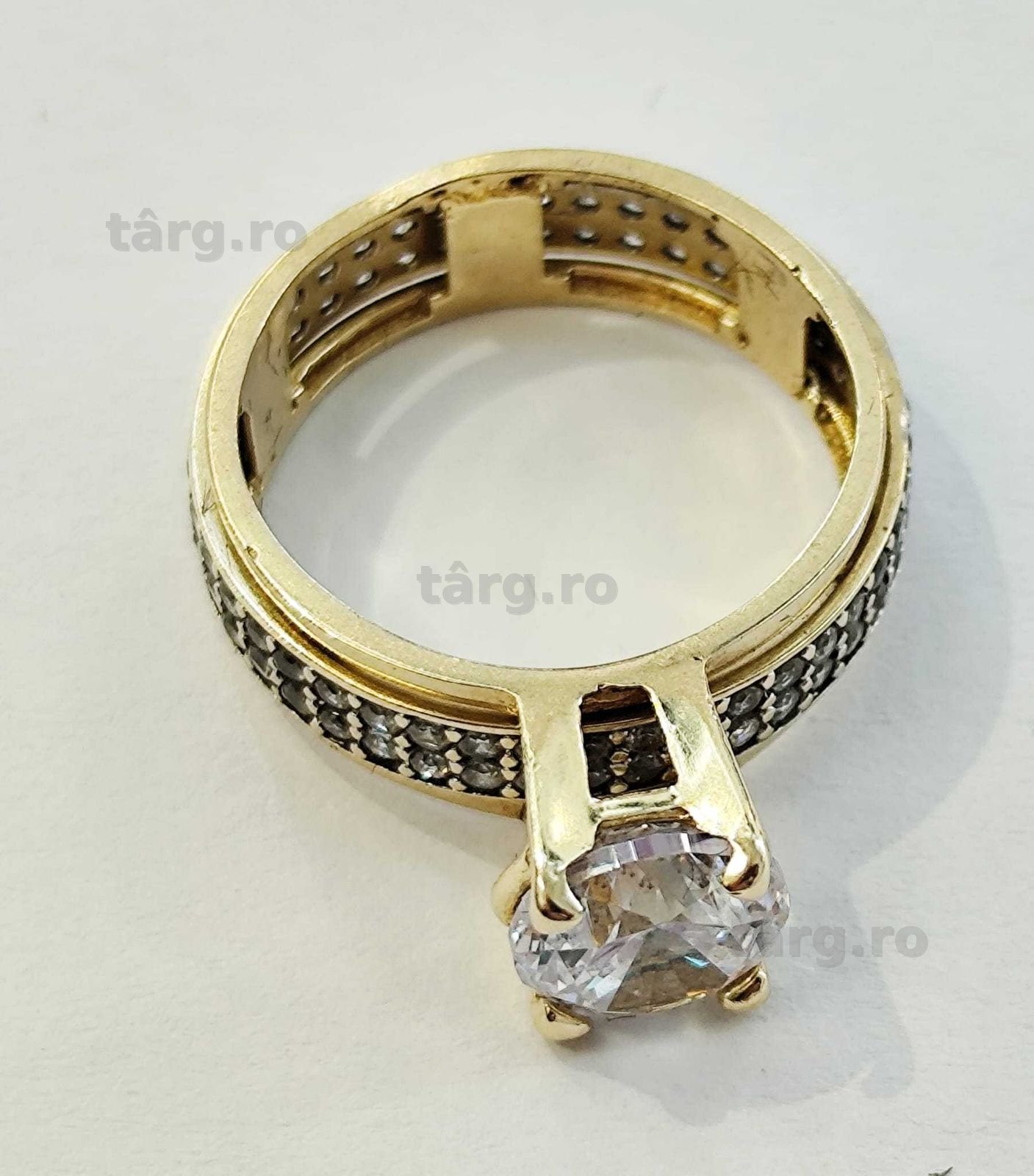 Inel aur 14 K 4.26gr (AG35 B 28501.5/3 Garantie 2 ani ! 2