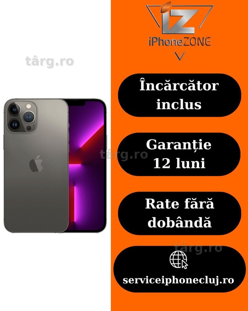 Iphone 13 Pro 128GB 100% Garantie Rate - zonemag.ro