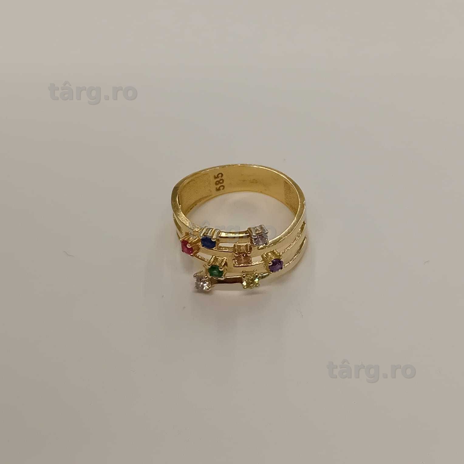 Inel aur 14k (ag49 Esplanada b.7935.1) Garantie 2 Ani 3