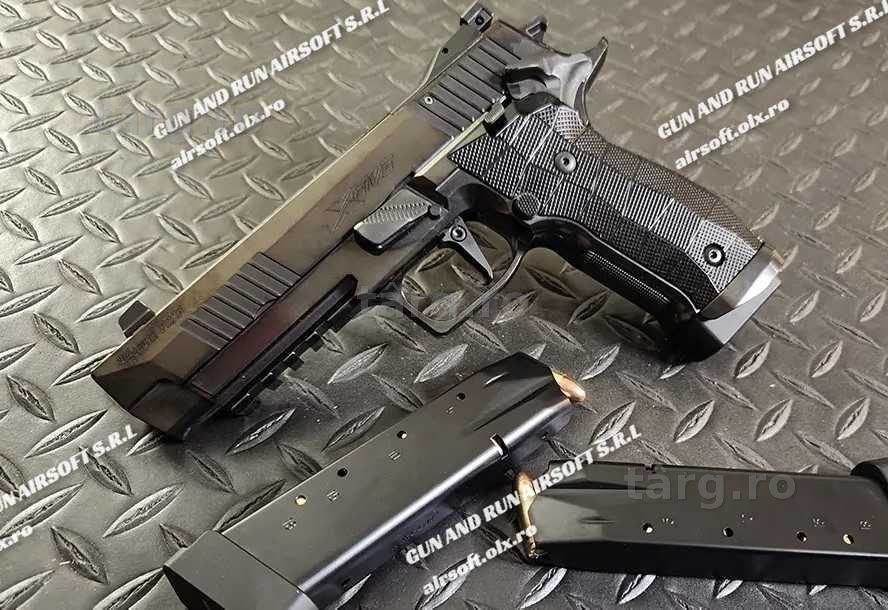 Pistol Modificat ~ Colt 5 JOULI! Cu Munitie BLOWBACK FULL METAL!! Co2