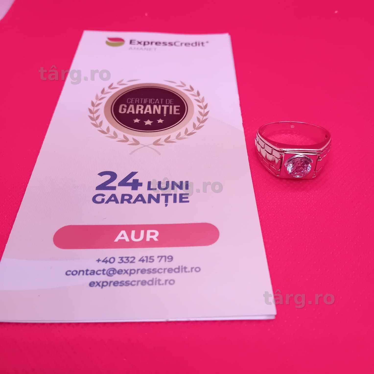 Inel  aur 14k 8.92 g (Ag4 Dacia B50679.1)-Garantie 2 Ani