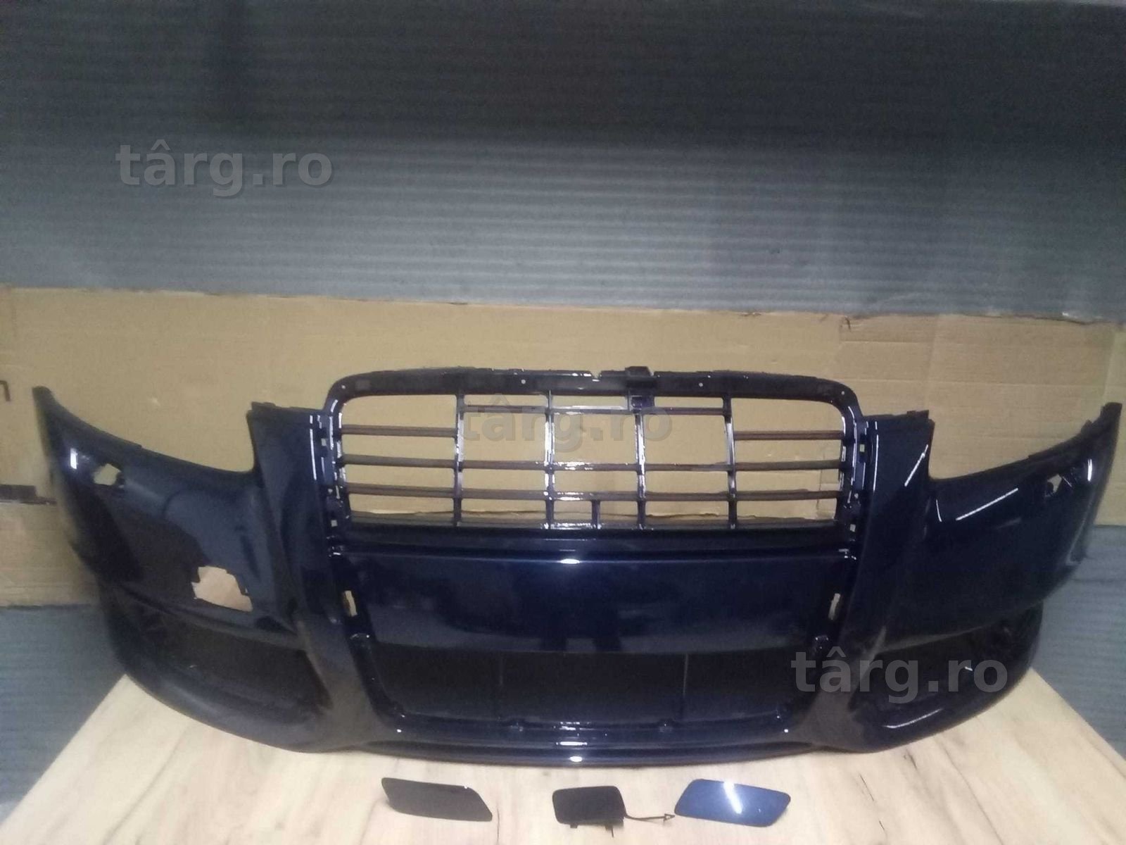 Bara Fata Cu Spalator Far Audi A6 C6 An 08-11 (Albastru) Cu Capacele