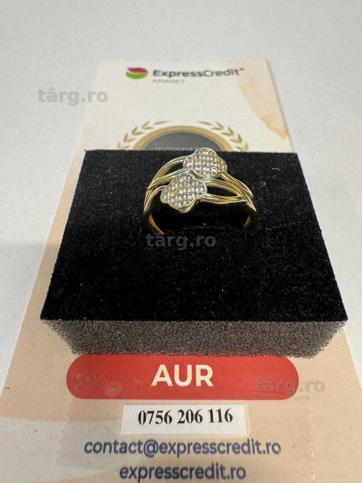 Inel din aur 14k (69644.1/ 10 pacurari 1Grantie 2 ani!