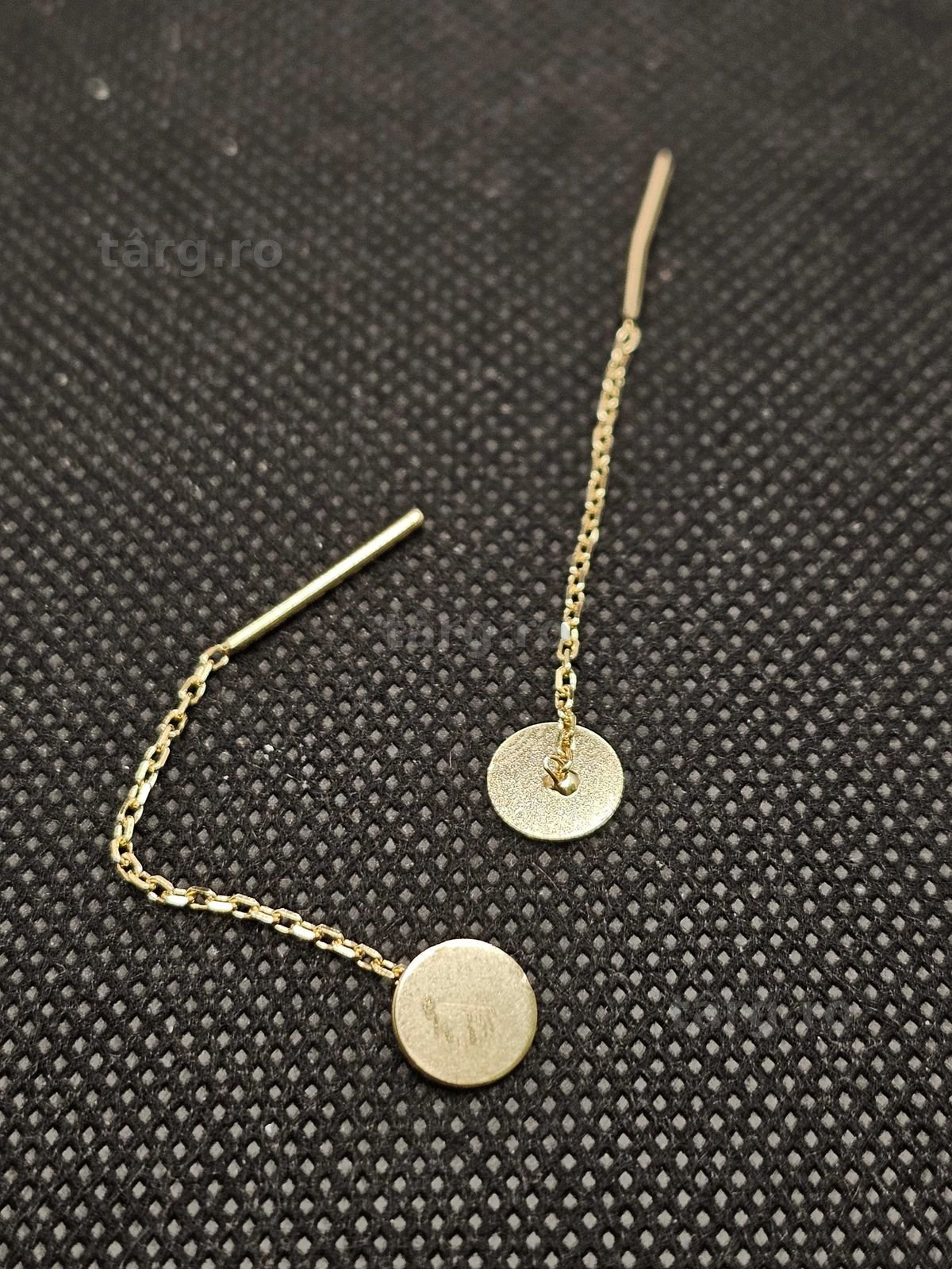 Cercei aur 14K 1.48g (50142.2 AG 11 Piata Nicolina) 2 ani garantie! 2