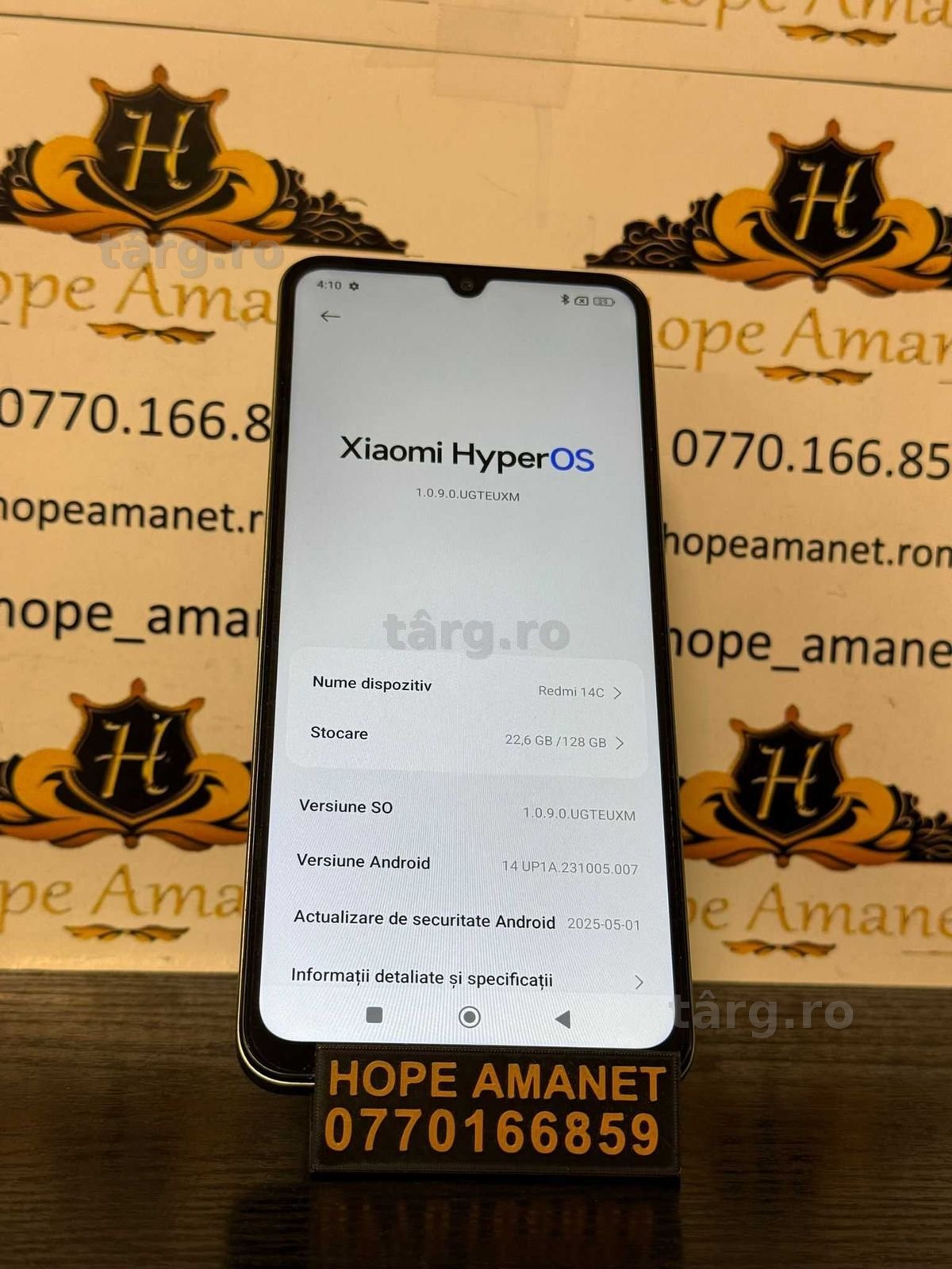 Hope Amanet P10/REDMI 14C 2