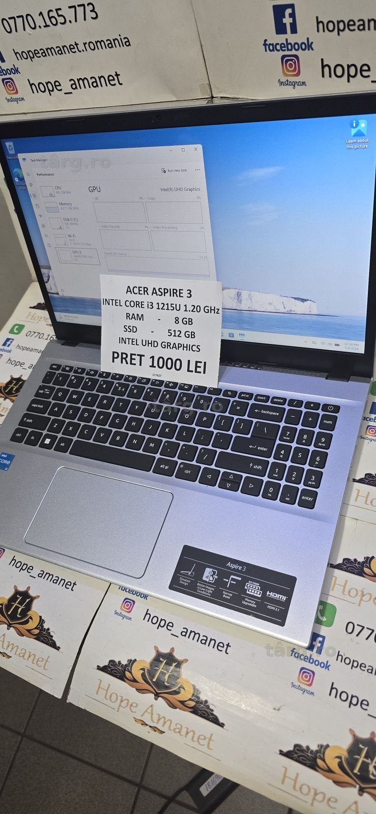 Hope Amanet P6 Laptop Acer Aspire 3 #177427