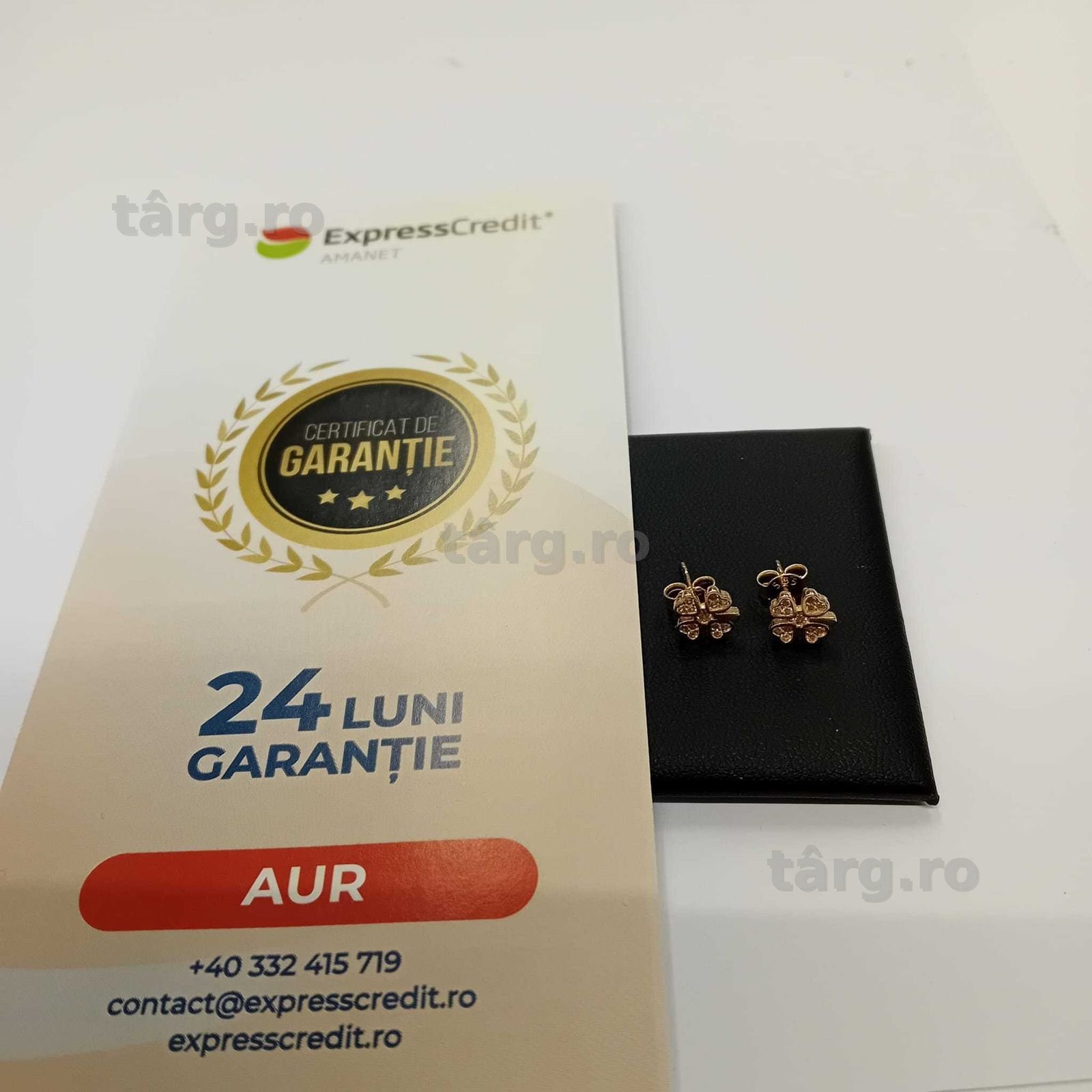 Cercei aur 14k (ag49 Esplanada b.8847)