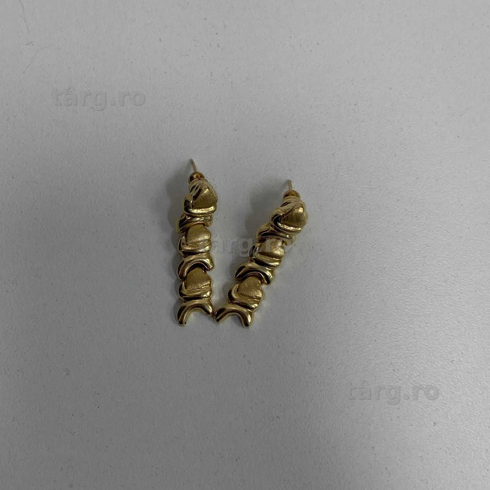 Cercei aur 14K 5.17g (AG13 b55491.8) Garantie 2 ani! 3