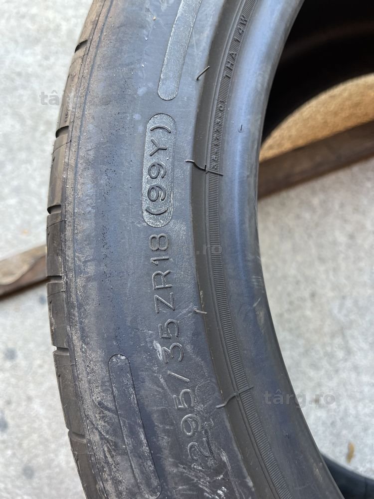 2 anvelope de vara 295/35/18 Michelin ( ca noi ) 4