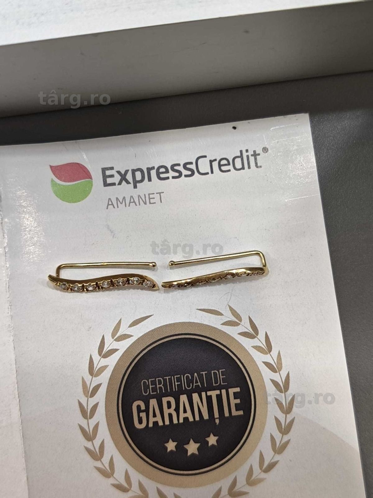 Cercei aur 14K 1.79g (Ag44 B7272.1) 2
