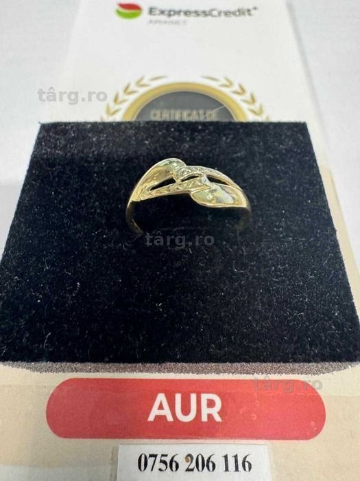 Inel din aur 14k (68720.1/ 10 Pacurari 1) garantie 2 ani! 2