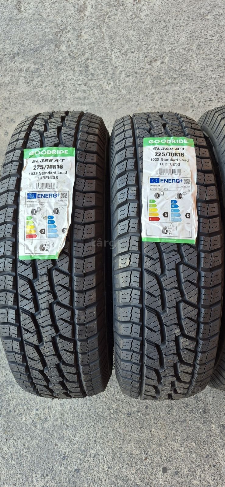 4 anvelope M+S noi Goodride Radial SL369 A/T;225/70/16,dot 2025.Pretul este pe bucata. 2