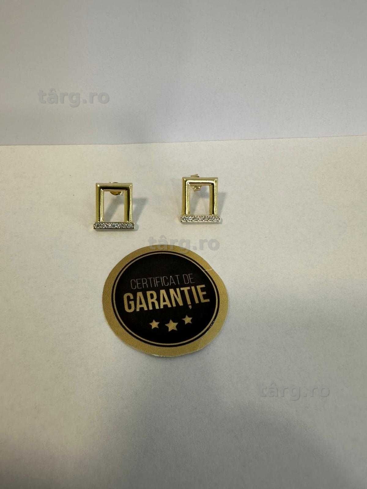 Cercei Aur 14K 2.82g (ECA 39 / B.18508.1)-Garantie 2 ani! 3