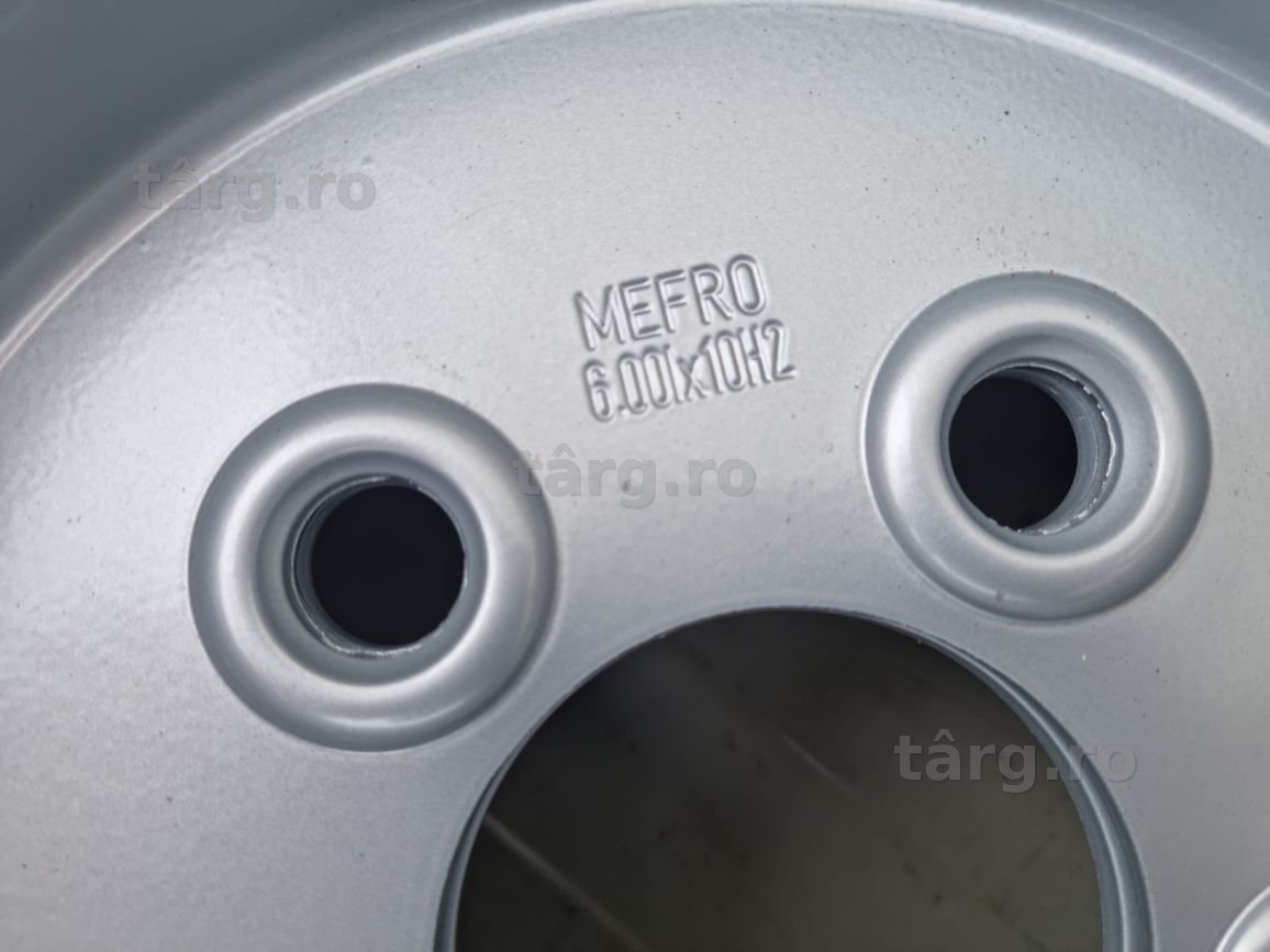 Jante remorca 6.00Lx10 (6Jx10), 5/67/112, ET-4 (195/55 R10c) 5